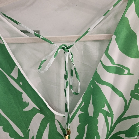 1 - Lilly Pulitzer for Target Green Tropical Leave Dress size SP, 2 Of These - Picture 4 of 6